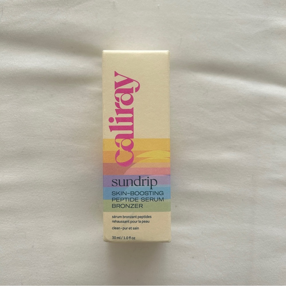caliray sundrip Luminous Liquid Bronzer with Hyaluronic Acid + Peptides